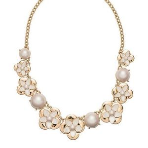 NWT Kate Spade Window Seat Bouquet Necklace